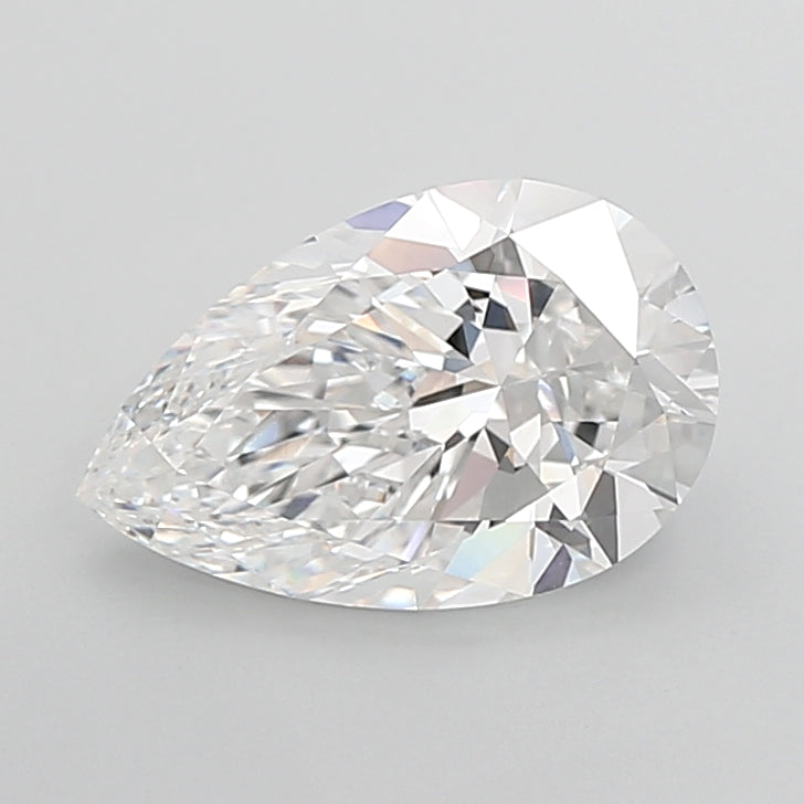 4.04 Carat Pear Shaped, Excellent Cut, E Color, VVS2 Clarity, IGI Certified Lab Grown Diamond