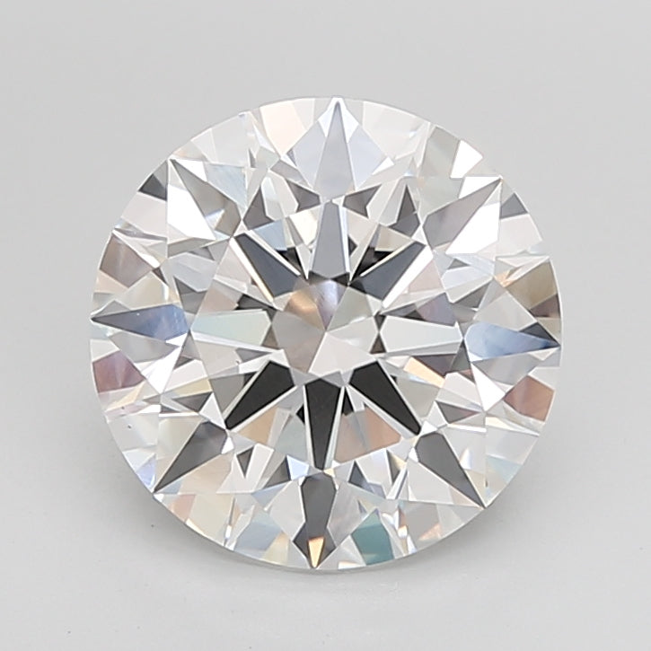 5.04 Carat Round Shaped, Ideal Cut, D Color, VS1 Clarity, IGI Certified Lab Grown Diamond
