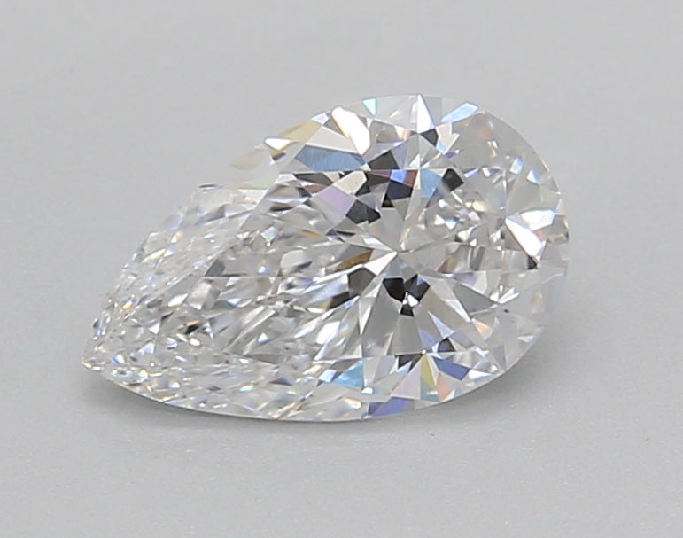 1.01 Carat Pear Shaped, Very Good Cut, D Color, VS1 Clarity, IGI Certified Lab Grown Diamond