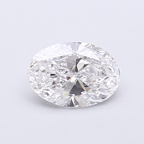 0.54 Carat Oval Shaped, Very Good Cut, D Color, VVS2 Clarity, IGI Certified Lab Grown Diamond
