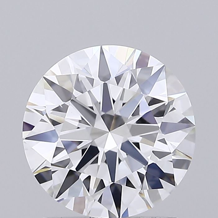 1.53 Carat Round Shaped, Ideal Cut, D Color, VS1 Clarity, IGI Certified Lab Grown Diamond