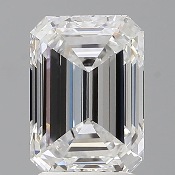 2.60 Carat Emerald Shaped, Ideal Cut, D Color, VVS2 Clarity, IGI Certified Lab Grown Diamond