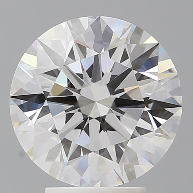 4.04 Carat Round Shaped, Ideal Cut, E Color, VVS2 Clarity, IGI Certified Lab Grown Diamond