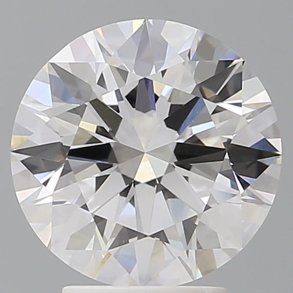 3.48 Carat Round Shaped, Ideal Cut, E Color, VVS2 Clarity, IGI Certified Lab Grown Diamond
