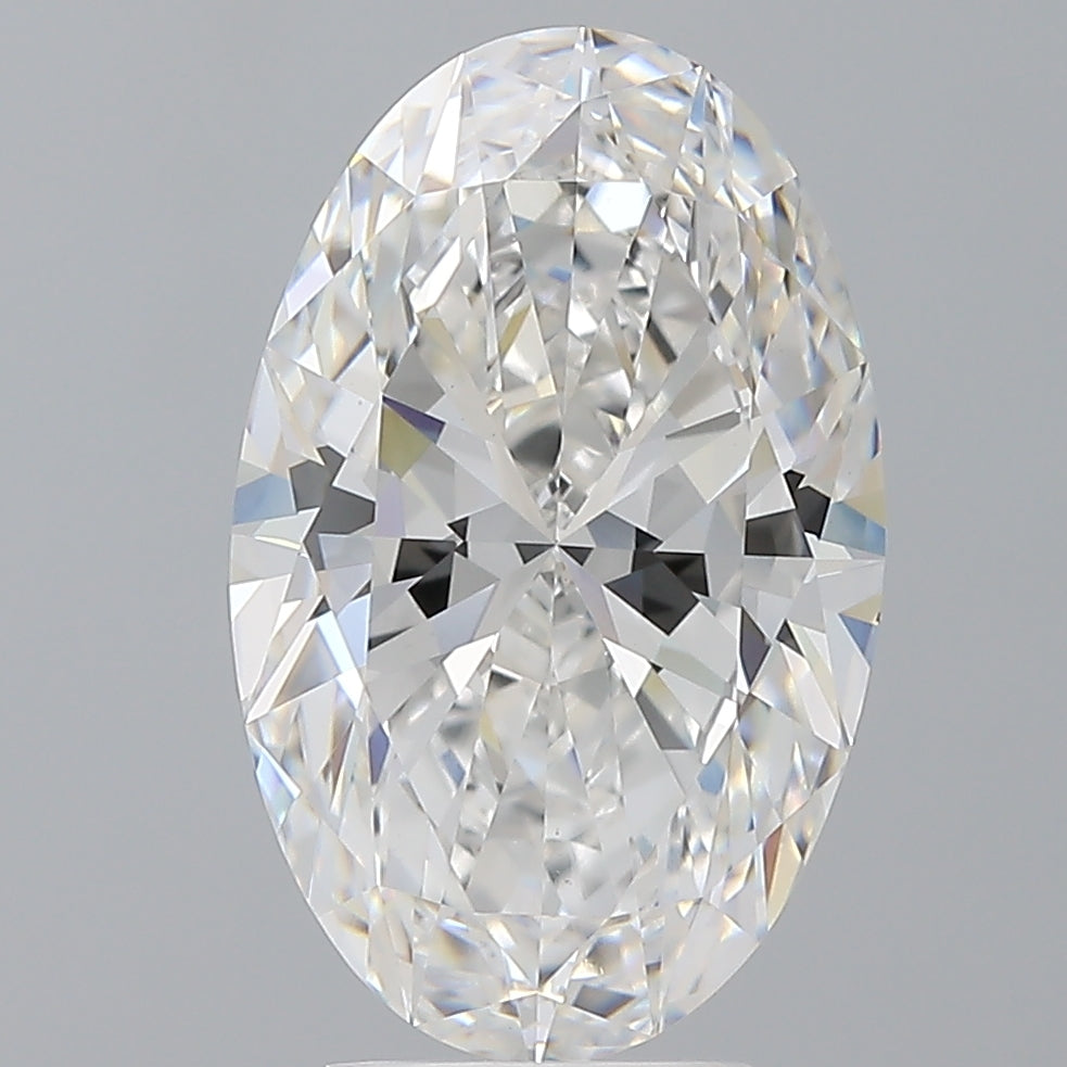 4.60 Carat Oval Shaped, Ideal Cut, E Color, VS1 Clarity, IGI Certified Lab Grown Diamond