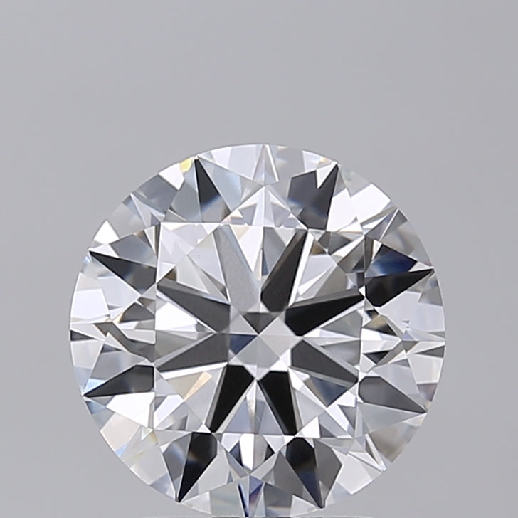 3.00 Carat Round Shaped, Excellent Cut, G Color, VVS2 Clarity, IGI Certified Lab Grown Diamond