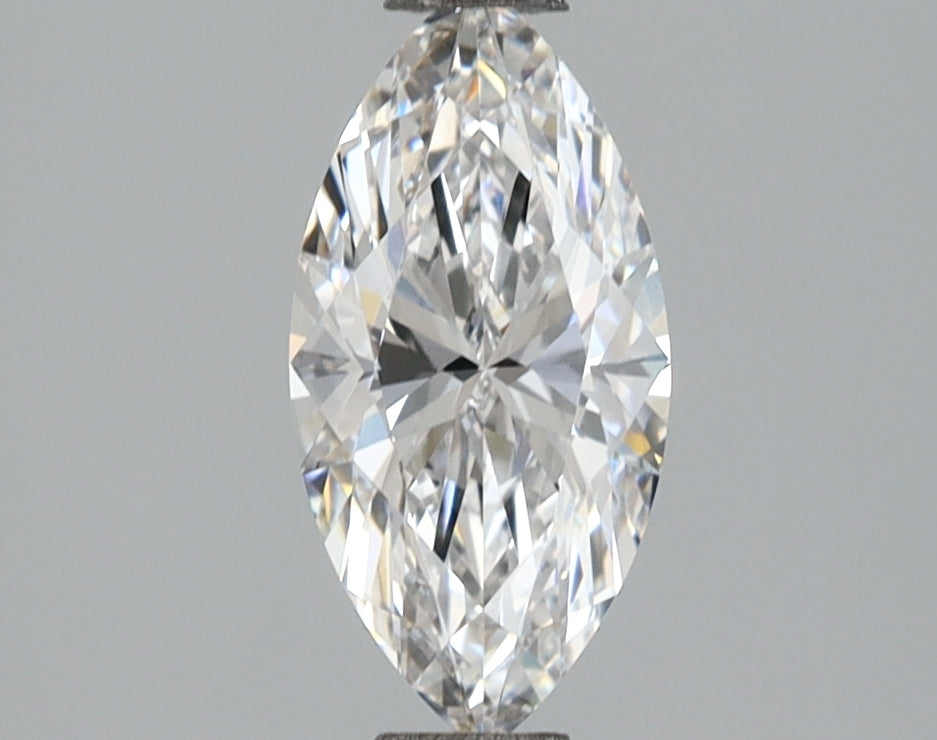 1.11 Carat Marquise Shaped, Ideal Cut, E Color, VVS2 Clarity, IGI Certified Lab Grown Diamond