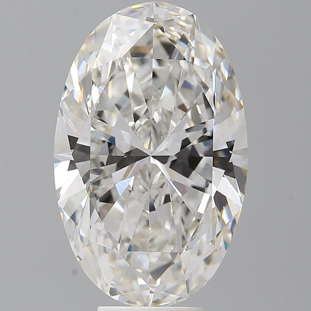 8.01 Carat Oval Shaped, Excellent Cut, F Color, VVS2 Clarity, IGI Certified Lab Grown Diamond