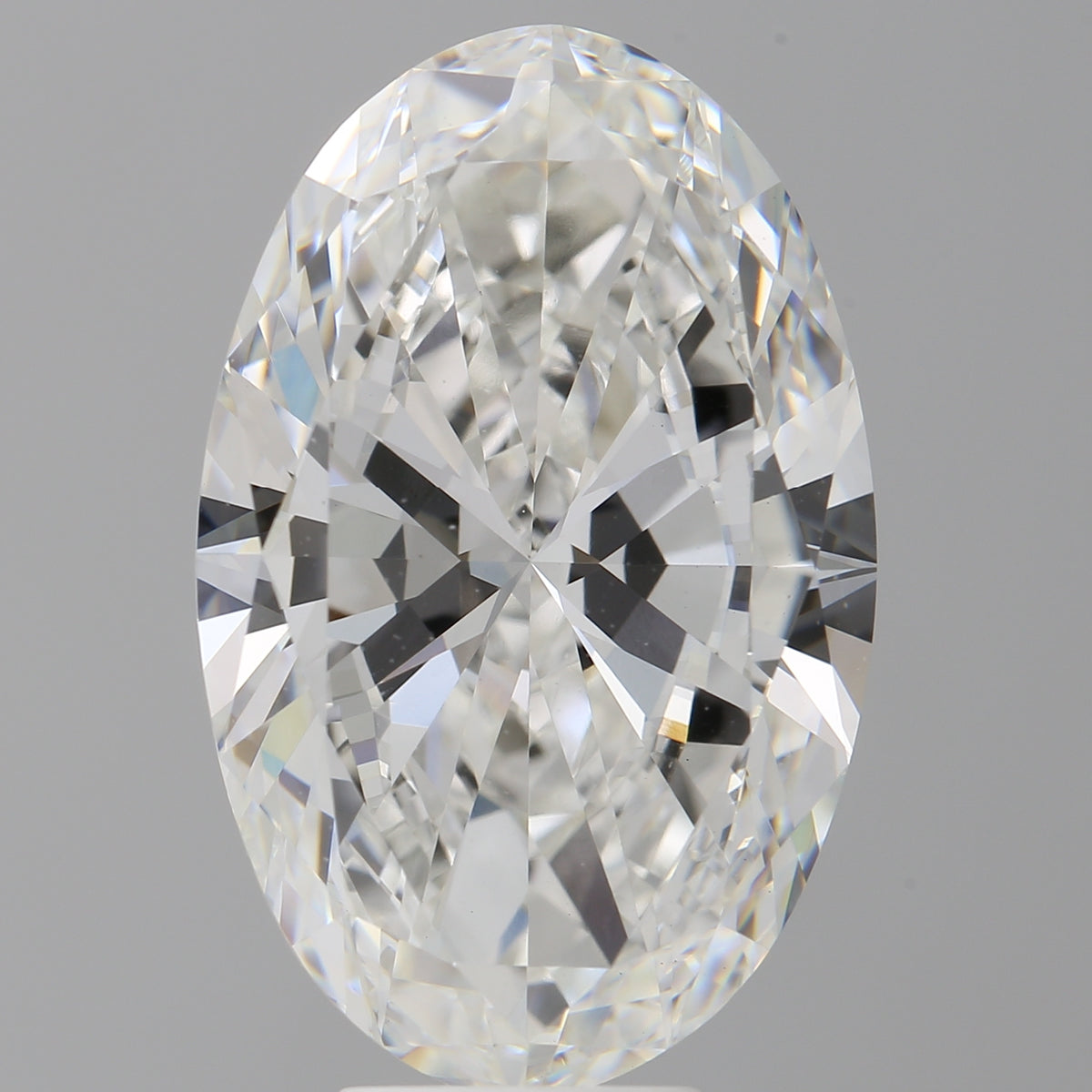 8.02 Carat Oval Shaped, Excellent Cut, F Color, VVS2 Clarity, IGI Certified Lab Grown Diamond