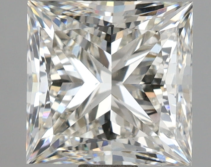 3.01 Carat Princess Shaped, Ideal Cut, G Color, VS2 Clarity, IGI Certified Lab Grown Diamond