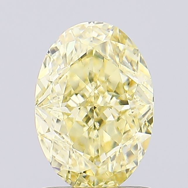1.54 Carat Oval Shaped, Excellent Cut, VVS2 Clarity, IGI Certified Lab Grown Diamond