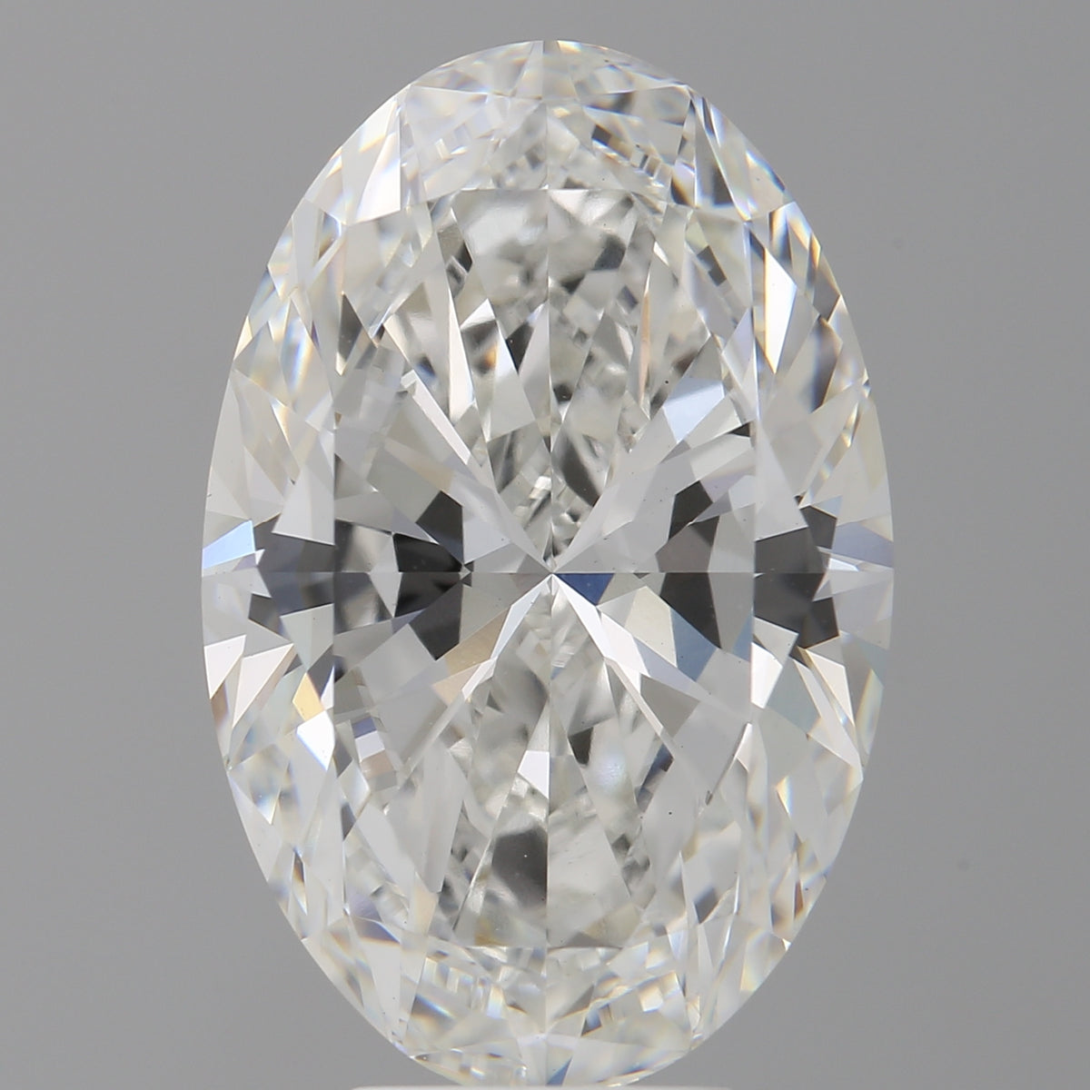 7.04 Carat Oval Shaped, Ideal Cut, F Color, VVS2 Clarity, IGI Certified Lab Grown Diamond