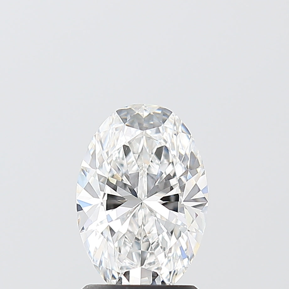 1.52 Carat Oval Shaped, Ideal Cut, D Color, VVS2 Clarity, IGI Certified Lab Grown Diamond