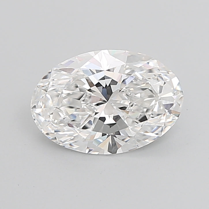 4.05 Carat Oval Shaped, Ideal Cut, D Color, VVS2 Clarity, IGI Certified Lab Grown Diamond