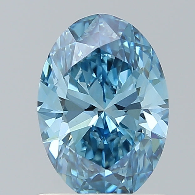 1.13 Carat Oval Shaped, Ideal Cut, VVS2 Clarity, IGI Certified Lab Grown Diamond