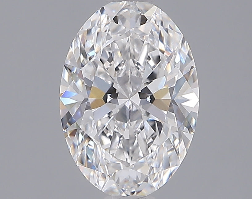 1.56 Carat Oval Shaped, Ideal Cut, D Color, VVS2 Clarity, IGI Certified Lab Grown Diamond