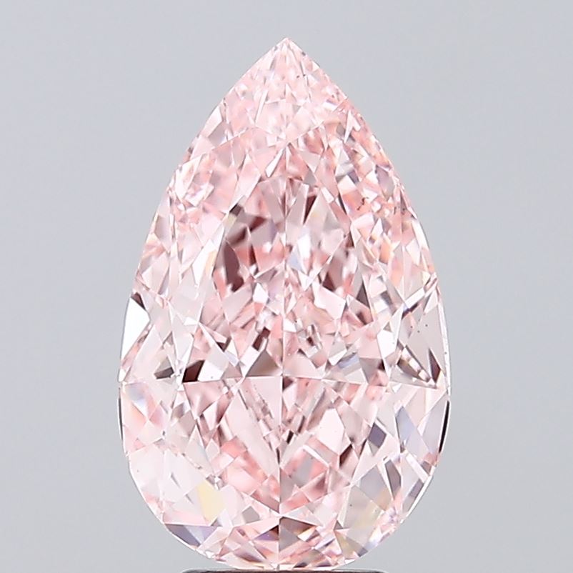 5.09 Carat Pear Shaped, Ideal Cut, VS1 Clarity, IGI Certified Lab Grown Diamond