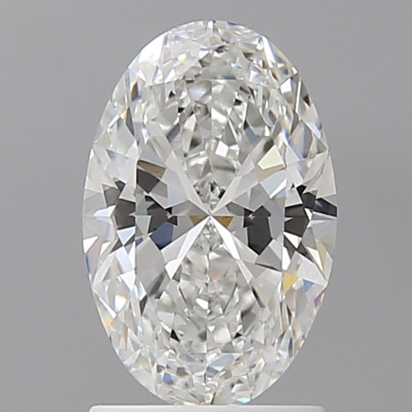 1.59 Carat Oval Shaped, Ideal Cut, E Color, VVS2 Clarity, IGI Certified Lab Grown Diamond