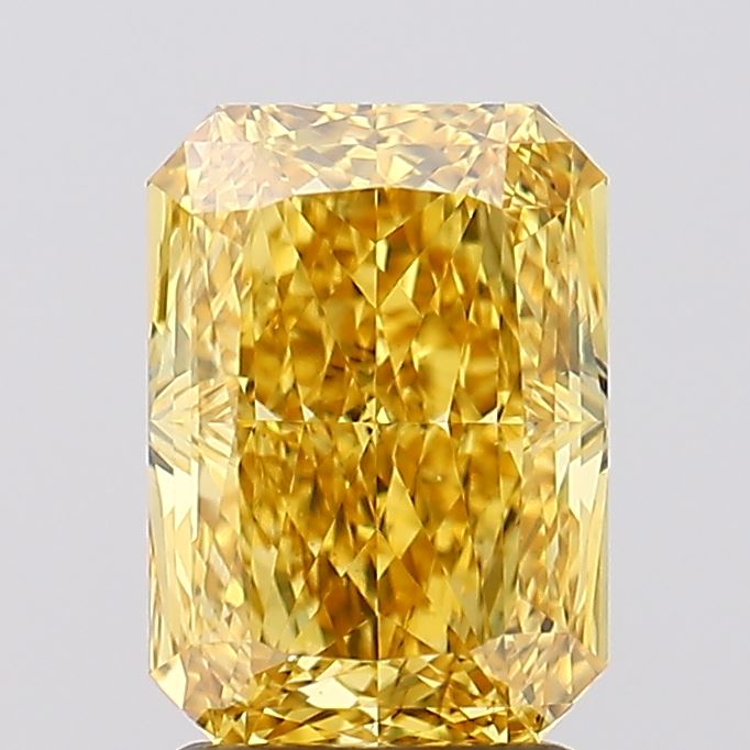 2.51 Carat Radiant Shaped, Excellent Cut, VS2 Clarity, IGI Certified Lab Grown Diamond