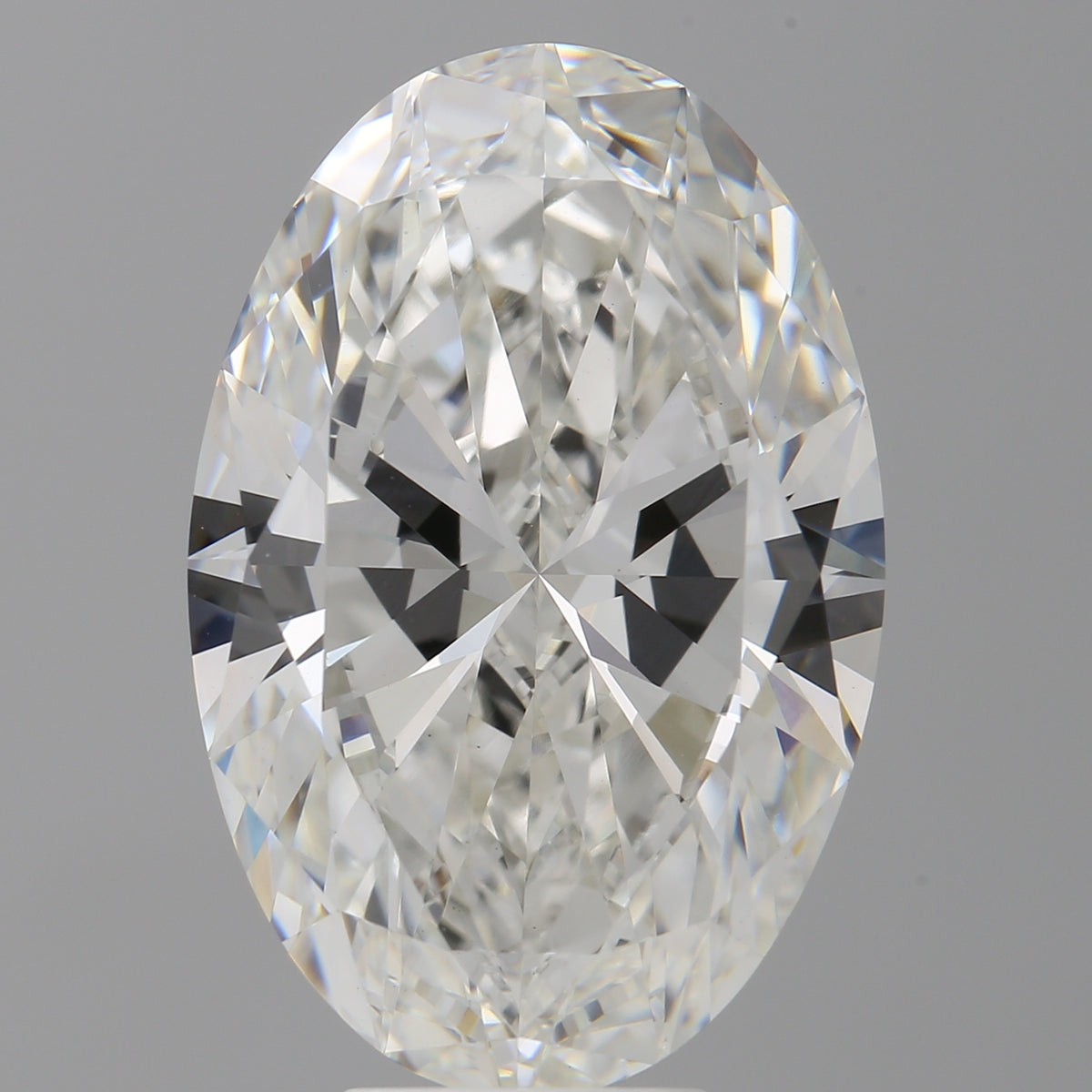 8.01 Carat Oval Shaped, Ideal Cut, F Color, VVS2 Clarity, IGI Certified Lab Grown Diamond