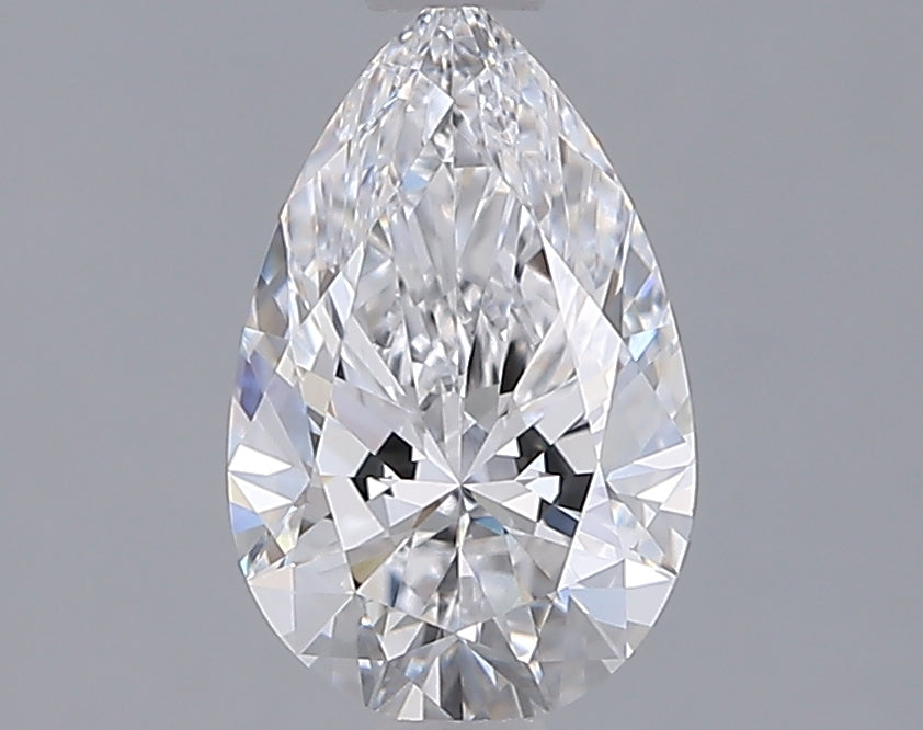 1.34 Carat Pear Shaped, Ideal Cut, D Color, VVS1 Clarity, IGI Certified Lab Grown Diamond