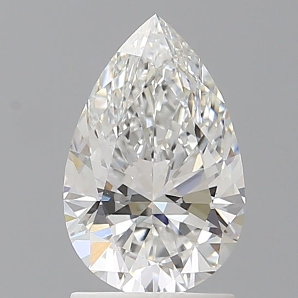 1.60 Carat Pear Shaped, Ideal Cut, E Color, VVS2 Clarity, IGI Certified Lab Grown Diamond