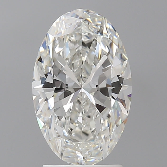 2.51 Carat Oval Shaped, Ideal Cut, F Color, VVS2 Clarity, IGI Certified Lab Grown Diamond