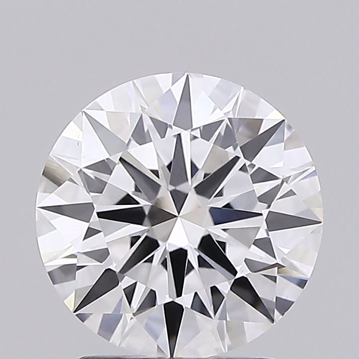 2.16 Carat Round Shaped, Ideal Cut, D Color, VVS2 Clarity, IGI Certified Lab Grown Diamond