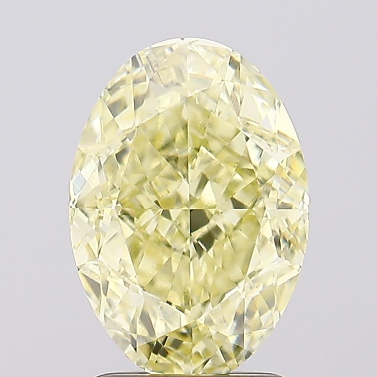 2.60 Carat Oval Shaped, Very Good Cut, VVS2 Clarity, IGI Certified Lab Grown Diamond
