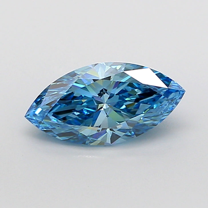1.53 Carat Marquise Shaped, Ideal Cut, VVS2 Clarity, IGI Certified Lab Grown Diamond