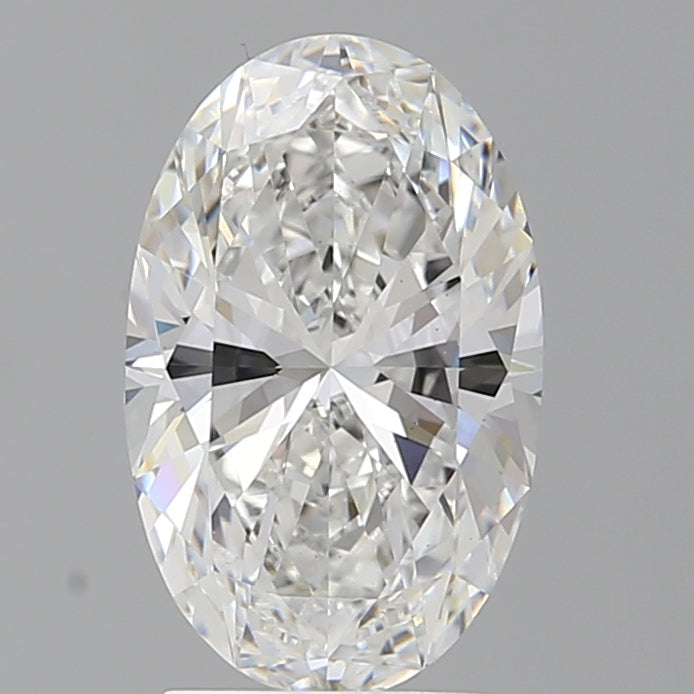2.60 Carat Oval Shaped, Ideal Cut, E Color, VS1 Clarity, IGI Certified Lab Grown Diamond