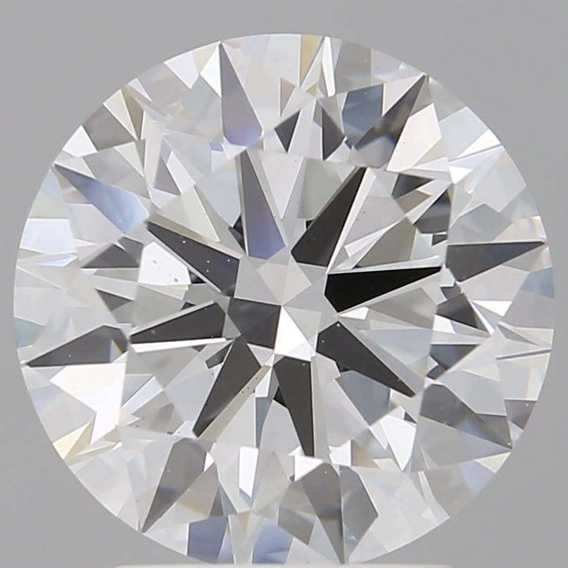 3.00 Carat Round Shaped, Ideal Cut, E Color, VVS2 Clarity, IGI Certified Lab Grown Diamond