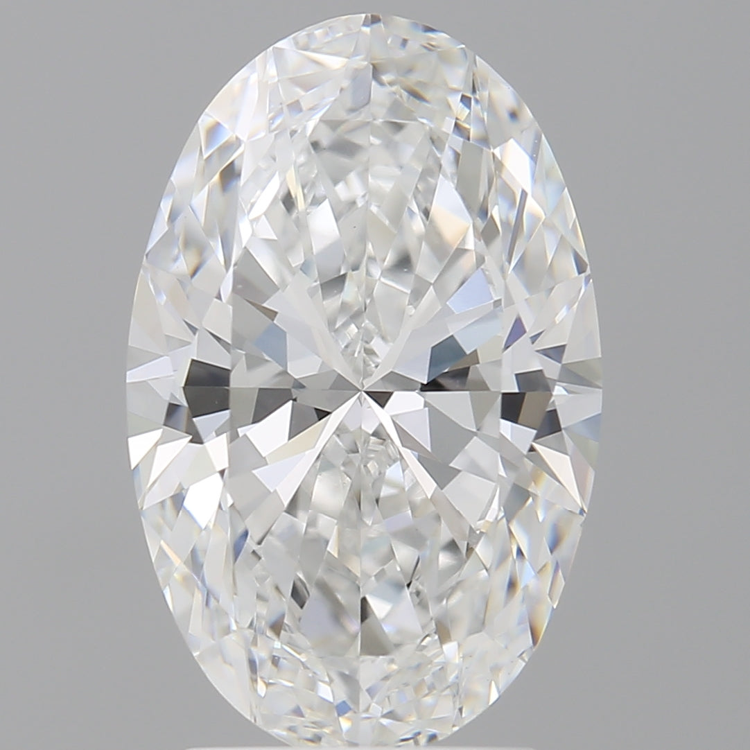 3.01 Carat Oval Shaped, Ideal Cut, E Color, VS1 Clarity, IGI Certified Lab Grown Diamond