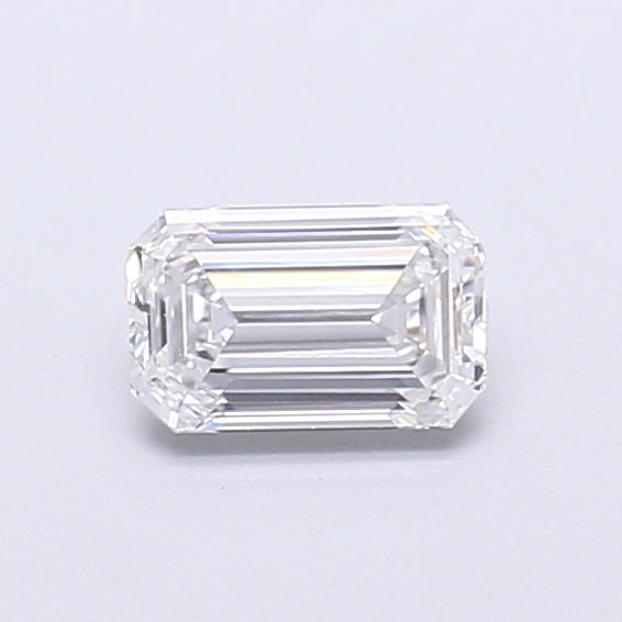 0.41 Carat Emerald Shaped, Very Good Cut, D Color, IF Clarity, IGI Certified Lab Grown Diamond
