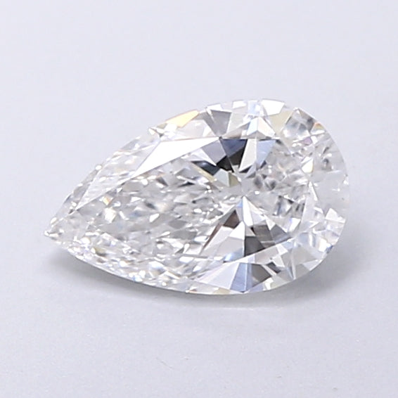 0.69 Carat Pear Shaped, Very Good Cut, E Color, VS1 Clarity, IGI Certified Lab Grown Diamond