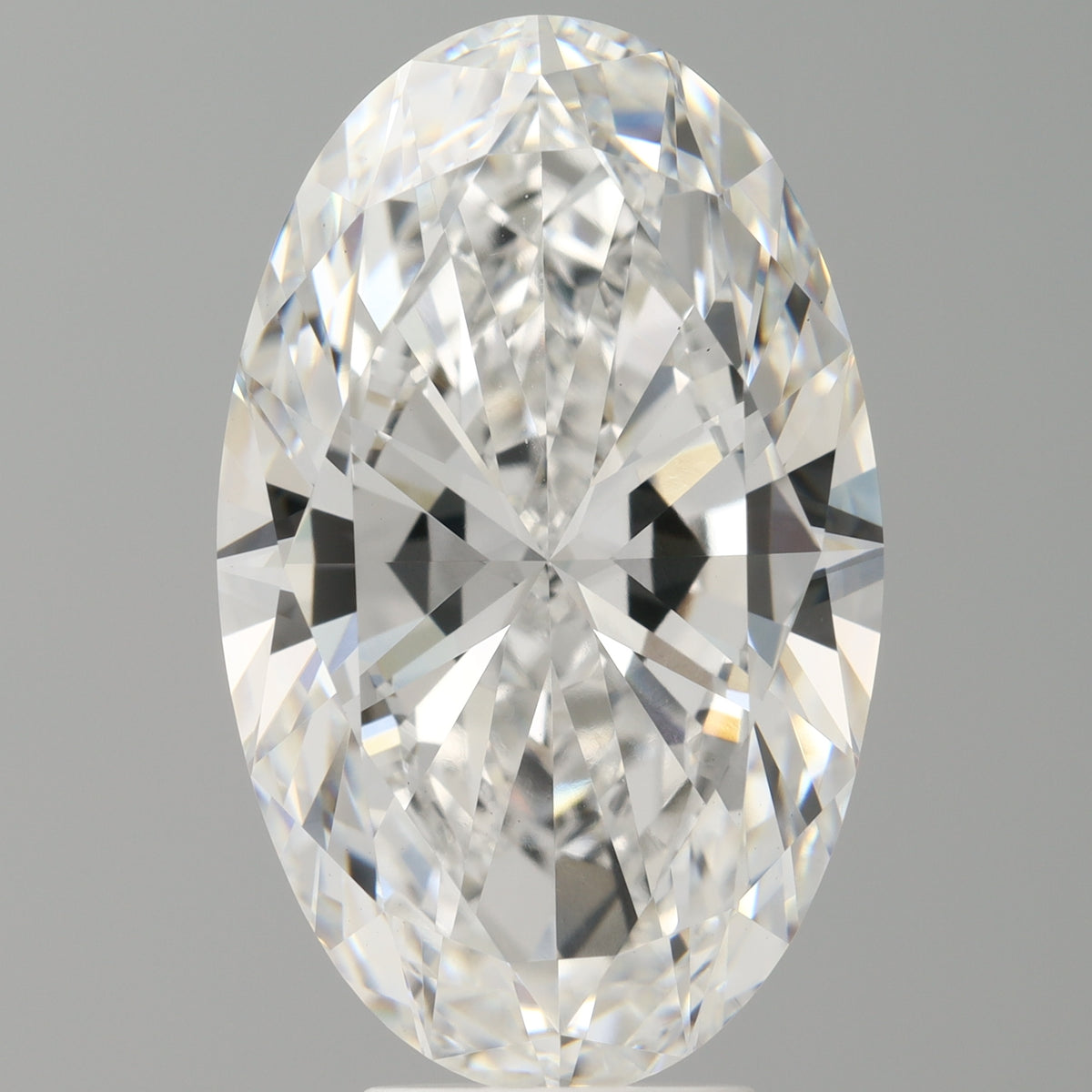 6.58 Carat Oval Shaped, Ideal Cut, E Color, VVS2 Clarity, IGI Certified Lab Grown Diamond