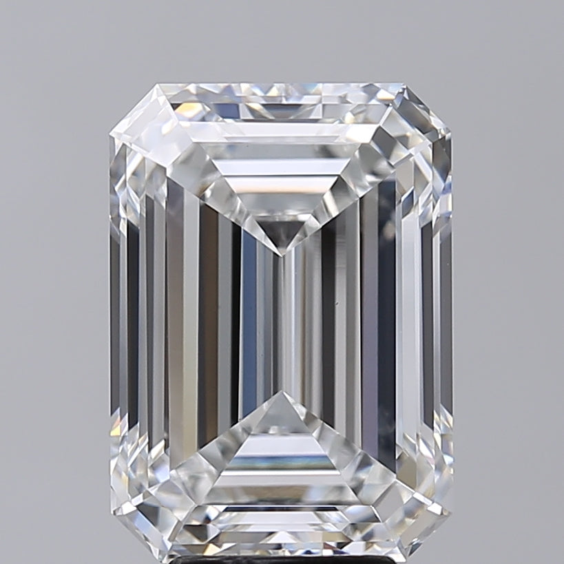 6.01 Carat Emerald Shaped, Very Good Cut, E Color, VVS2 Clarity, IGI Certified Lab Grown Diamond