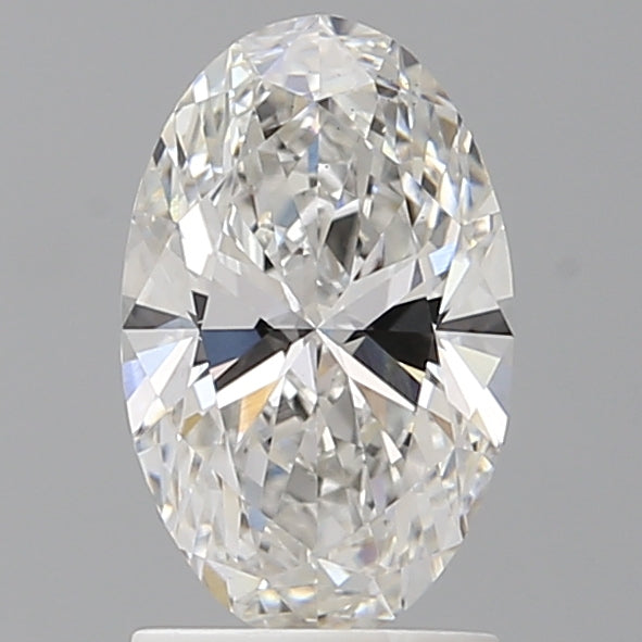 1.60 Carat Oval Shaped, Ideal Cut, F Color, VS1 Clarity, IGI Certified Lab Grown Diamond