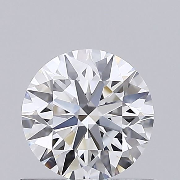 0.53 Carat Round Shaped, Ideal Cut, D Color, VVS2 Clarity, IGI Certified Lab Grown Diamond