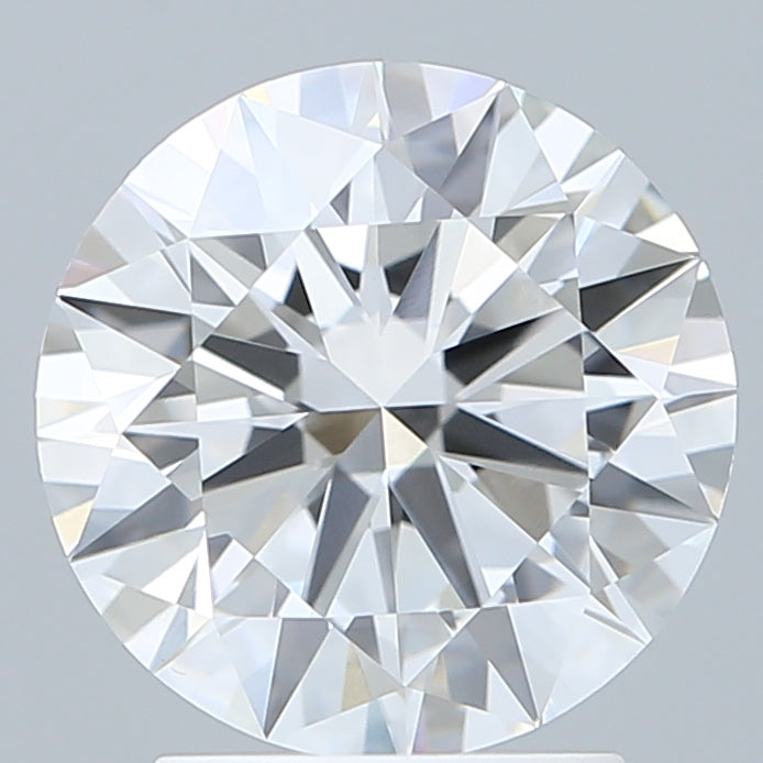 2.57 Carat Round Shaped, Ideal Cut, E Color, VVS2 Clarity, IGI Certified Lab Grown Diamond
