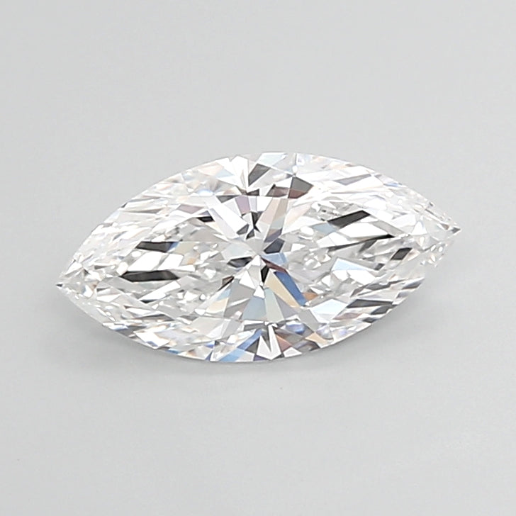 2.00 Carat Marquise Shaped, Ideal Cut, D Color, VVS2 Clarity, IGI Certified Lab Grown Diamond