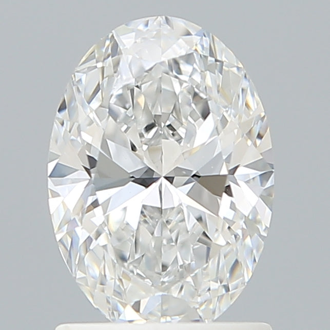 1.33 Carat Oval Shaped, Ideal Cut, E Color, VVS2 Clarity, IGI Certified Lab Grown Diamond