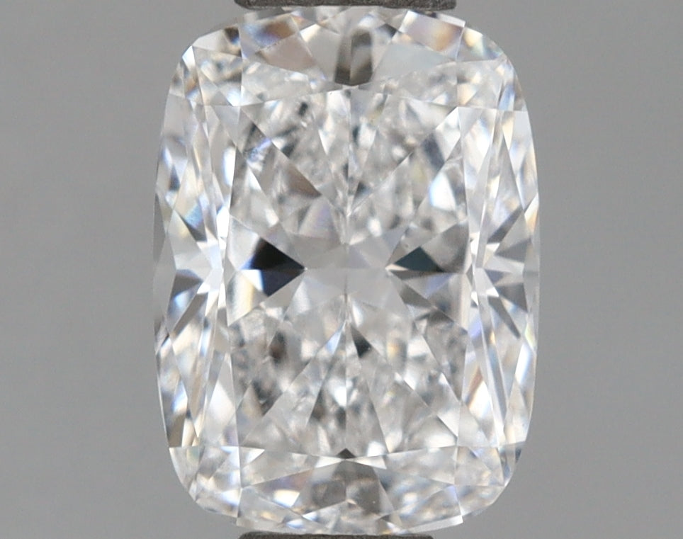 1.11 Carat Cushion Shaped, Ideal Cut, D Color, VVS2 Clarity, IGI Certified Lab Grown Diamond