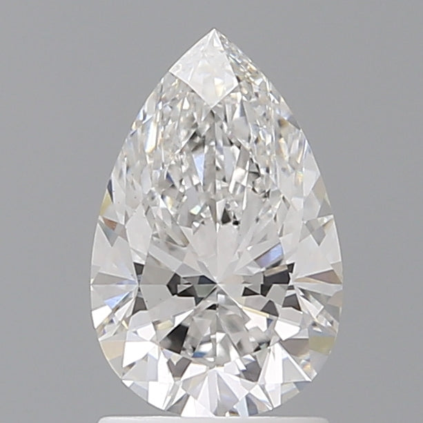 1.55 Carat Pear Shaped, Ideal Cut, E Color, VVS2 Clarity, IGI Certified Lab Grown Diamond