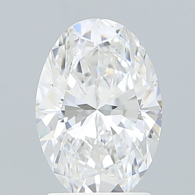 2.10 Carat Oval Shaped, Excellent Cut, D Color, VVS2 Clarity, IGI Certified Lab Grown Diamond