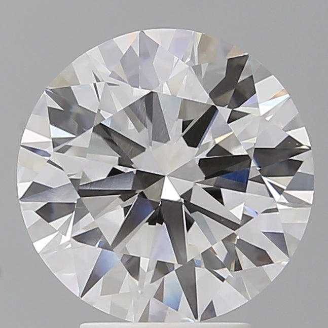 4.04 Carat Round Shaped, Ideal Cut, E Color, VVS2 Clarity, IGI Certified Lab Grown Diamond