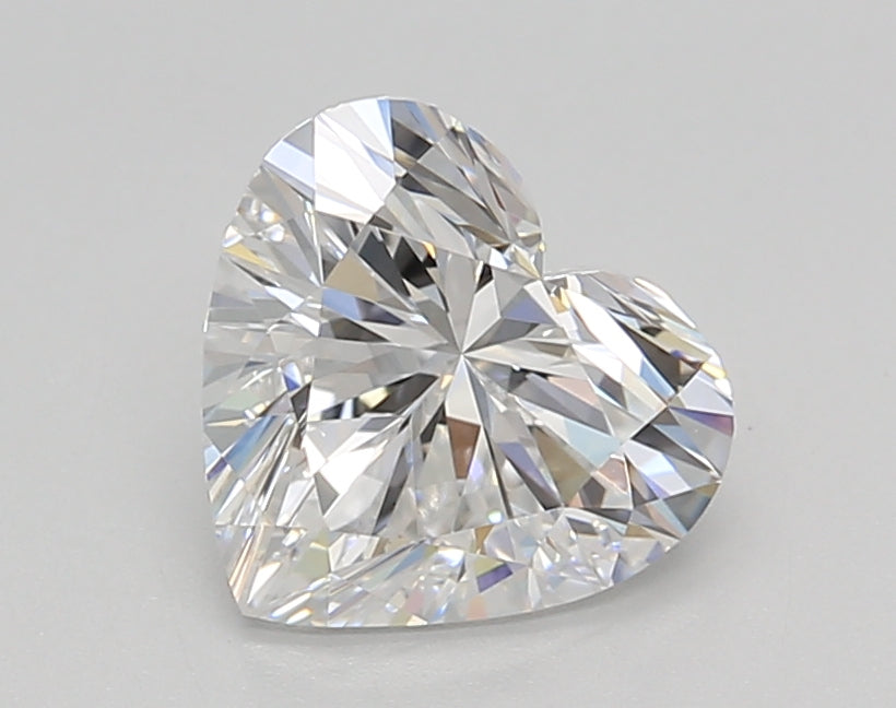 1.52 Carat Heart Shaped, Ideal Cut, E Color, VS1 Clarity, IGI Certified Lab Grown Diamond