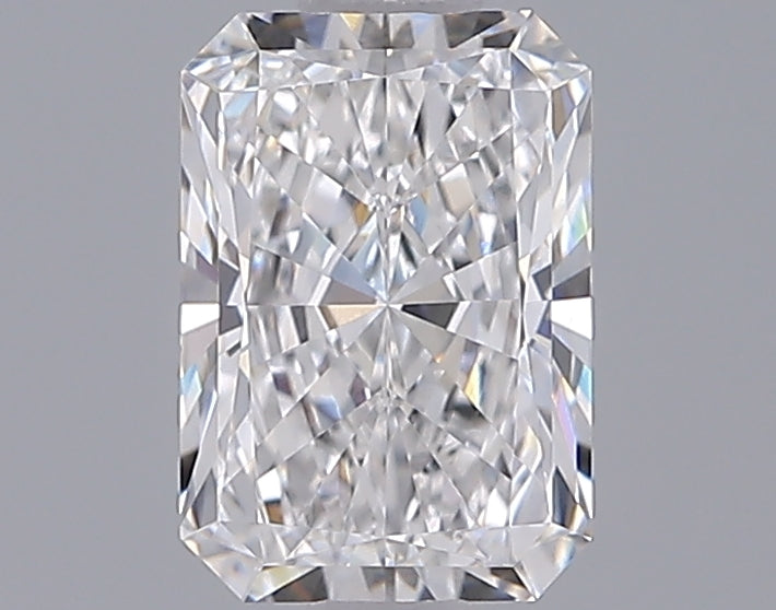 1.34 Carat Radiant Shaped, Ideal Cut, E Color, VVS2 Clarity, IGI Certified Lab Grown Diamond