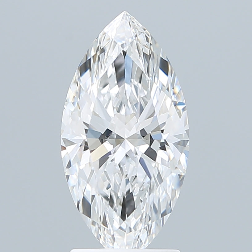 2.27 Carat Marquise Shaped, Ideal Cut, D Color, VVS1 Clarity, IGI Certified Lab Grown Diamond