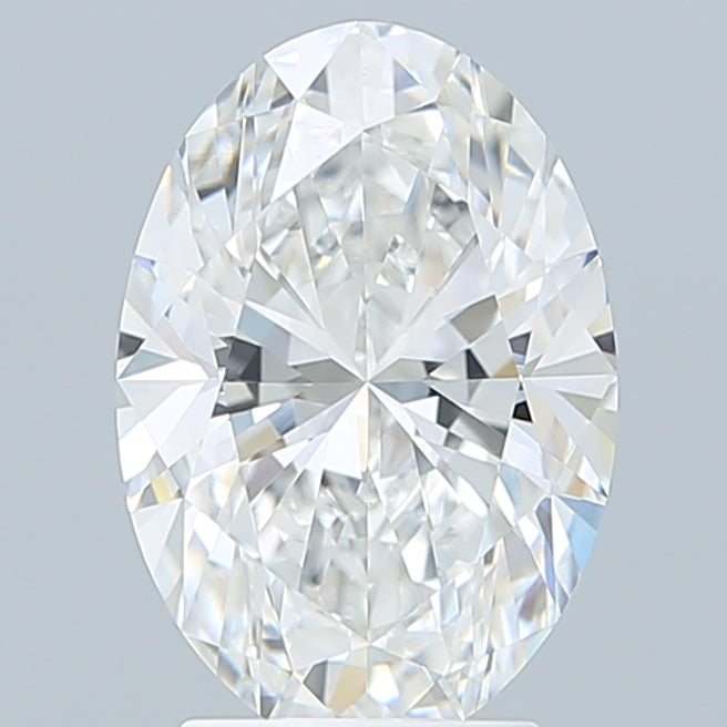 3.10 Carat Oval Shaped, Excellent Cut, E Color, VVS2 Clarity, IGI Certified Lab Grown Diamond